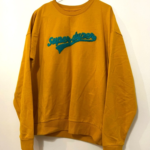 Yellow Mustard Sweatshirt by twik. - Picture 1 of 4